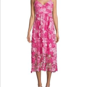 NWT | Krissy Floral Crochet Lace Dress | Pink